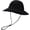 Black, variant on Waterproof Bucket Hat with String - for Women Men UV Protection Adjustable Hat with Strap Fishing Hat Hiking Climbing