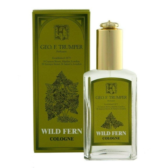 Geo F Trumper Wild Fern Cologne, 50ml Glass Bottle with Atomiser
