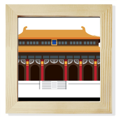thumbnail image 1 of China Patron de arquitectura Tian 'anmen Pantalla de escritorio de pared de fotograma cuadrado, 1 of 4