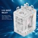 thumbnail image 3 of 10 Uds JQX-13F LY2 30V relé de potencia de bobina 2NO/NC 8 pines DC relé intermedio (50% contacto plateado), 3 of 8