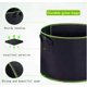 thumbnail image 3 of Zhuge Paquete de 5 bolsas de cultivo de 5 galones, macetas de tela no tejida engrosada, bolsas de cultivo de plantas con asas, para plantas de bajo estrés (negro), 3 of 5