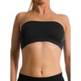 thumbnail image 2 of 5-PACK Stretch Sports Bra Wire Free Bandeau With Removable Pads Yoga, 2 of 4