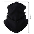 thumbnail image 2 of 2 Pack Neck Warmer Men Face Mask Winter Ski Masks for Cold Weather Neck Gaiters Women Black, 2 of 8