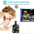 thumbnail image 3 of Bomba de fuente CWKJ 400GPH sumergible 25W para estanque de acuario, 3 of 7