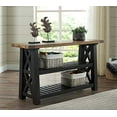 thumbnail image 2 of Martin Svensson Home, Sofa Console Table, Black Stain and Natural, 2 of 5