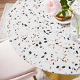 thumbnail image 7 of Modway Lippa 40" Round Terrazzo Dining Table in Gold White, 7 of 7