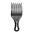 thumbnail image 2 of Tenedor peluquería Peine Afro-Comb Herramientas peinado liso Cepillo para el (B), 2 of 9