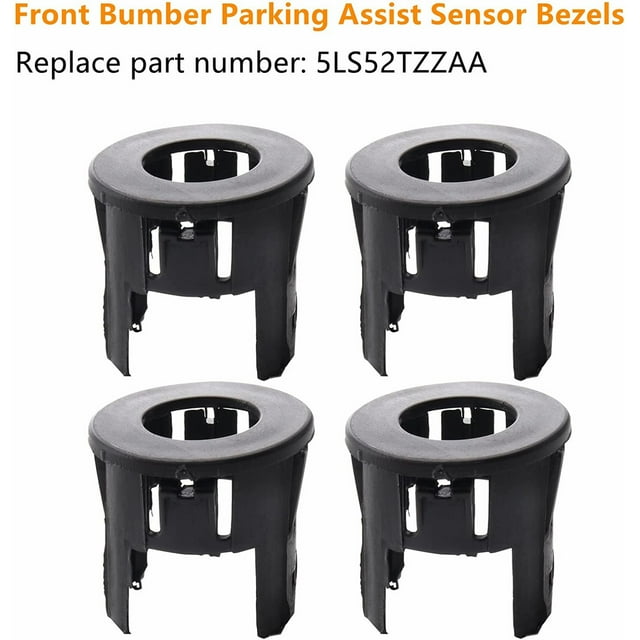 Becaristey 4Pcs Car Sensor Fixing Holder Support Bracket Automobile Accessories