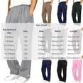thumbnail image 2 of Chiccall Boys Girls Baggy Sweatpants Elastic Waist Wide Leg Lounge Sweat Pants Casual Versatile Joggers Track Pants with Zippers and Pockets, 2 of 7