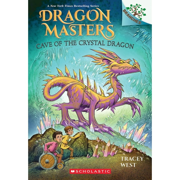 Pre-Owned Cave of the Crystal Dragon: A Branches Book (Dragon Masters #26): Volume 26 (Paperback) 1339022370 9781339022376