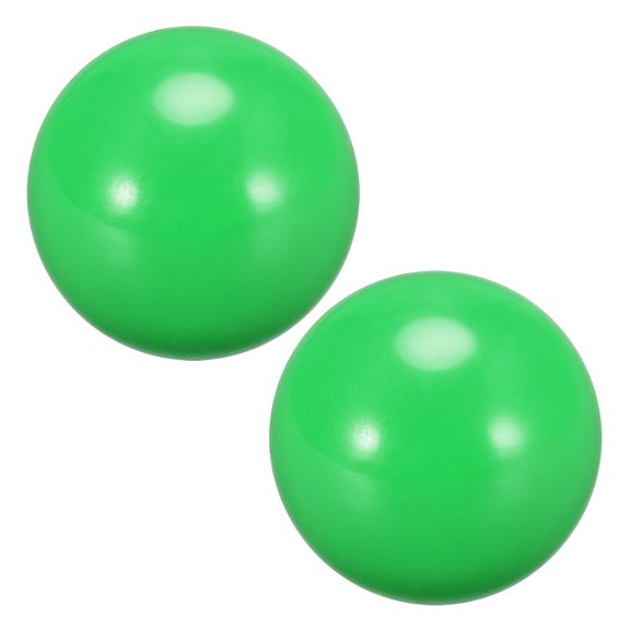 Reemplazo de partes de juego de lucha arcade de mango de bola de joystick redonda verde 2 piezas