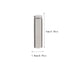 thumbnail image 5 of Eigraketly Tornillo publicitario Hueco de alto brillo Diseño aerodinámico Espejo de vidrio Clavo Tuerca ligera Perno Soporte para colgar en la pared 12x20 Herramientas y ferretería 19x70mm Eigraketly TO008095-25B, 5 of 6