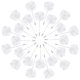 thumbnail image 1 of Uxcell 24-Pack Insignias de Flor para Hombres, Boutonnieres de Rosa para Bodas/Bailes/Fiestas [Blanco Puro], 1 of 7