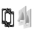 thumbnail image 2 of Best View Mounts BWP Administración de cables en la pared Placa de cab, 2 of 2