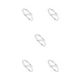 thumbnail image 3 of ZheElen Camping Tent Rope Fastener Tension Awning Cord Line Adjuster Tent Accessories Rope Tightening Stopper Buckle silver 5Set, 3 of 6