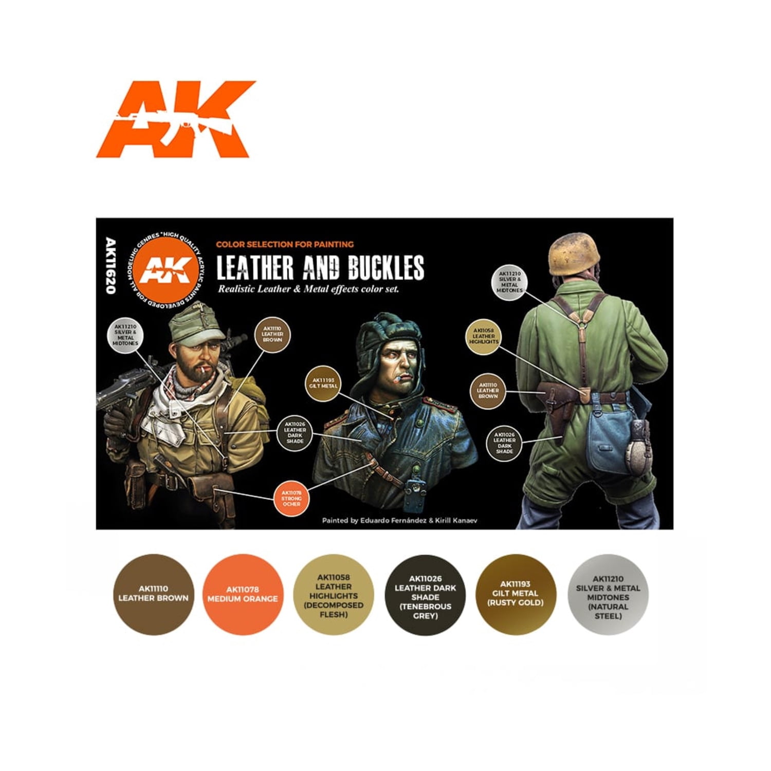 AK-Interactive Leather and Buckles New