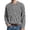 Grey, variant on Mens T Shirts Long Sleeve Crewneck Henley Shirts Basic Purple Shirts with Button Men's Shirts Casual