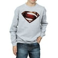 thumbnail image 3 of DC Comics Boys Justice League Movie Superman Emblem Sweatshirt, 3 of 5