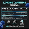 thumbnail image 5 of Nutrex Research Liquid Carnitine 3000 Blue Raspberry, 5 of 7