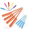 thumbnail image 5 of 8 Pieces Rat Tail Combs Styling Comb ABS Plastic Tail Comb for Parting hair Braiding Back Combing Root Teasing Adding Volume Evening Styling 8 color, 5 of 5