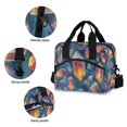 thumbnail image 5 of Lunch Bag Portable Crossbody Meal Bag Cooler Bag Insulated Lunch Bag Food Bag Handheld & Crossbody Design Gemstone, 5 of 6