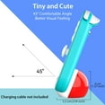 thumbnail image 4 of Tiny Charging Stand Compatible with Nintendo Switch 2/Switch/Switch Lite/Switch OLED, Cute Switch Dock Station with USB-C Port, Portable Charger Stand for Switch2, 4 of 10