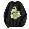 thumbnail image 2 of 2023 Sweat à Capuche Surdimensionné pour Femmes Col Rond Imprimé Manches Longues Hauts Blouse Régulière Costumes Halloween/noël 50% de Réduction Liquidation, 2 of 6