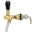 thumbnail image 4 of Yeacher Adjustable Flows Control Chrome Draft Beer Faucets Tap G5/8 Shank Home Brew Beer Keg Tap, 4 of 8