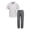 Gray, variant on Ben Sherman Clothes Boys’ 2-Piece Tech Polo Pant Outfit Set – Includes Short Sleeve Polo Shirt & Pants, Comfortable Everyday Clothing for Little & Big Boys Sizes (4-14)