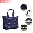 thumbnail image 2 of Math Equations Graphs Black Pattern Travel Tote Bags for Women Carry On,Large Weekender Bags for Women Travel,Multi Functional Duffle Bag for Work,Shopping,Sports, 2 of 5