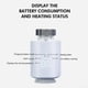 thumbnail image 2 of Smart Radiator Thermostat Programmable Wireless Radiator Thermostat Voice Control / Child Lock / Group Control / Family Sharing, 2 of 5