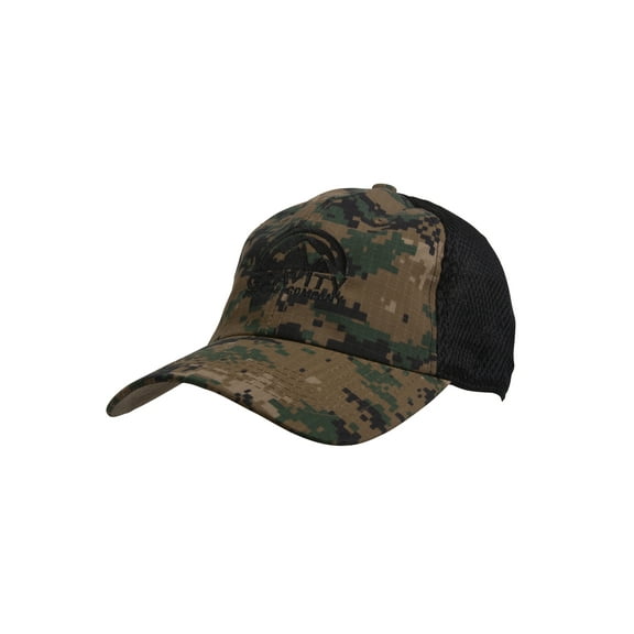 Gravity Outdoor Tactical Camouflage Adjustable Trucker Hat, Digital Camo