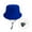 Blue, variant on Children's Adjustable Solid Color Fisherman Hat - Pure Cotton Parent-Child Bucket Hat for Boys and Girls Comfortable for Long Wear, Ideal for Outdoor Activities