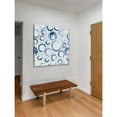 thumbnail image 5 of "Raining Circles" Painting Print on Wrapped Canvas, 5 of 5