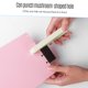 thumbnail image 2 of KW-trio Handheld DIY Mushroom Single Hole Punch Puncher Cortador de papel con regla para estudiantes Tomshoo Marrón claro, 2 of 7