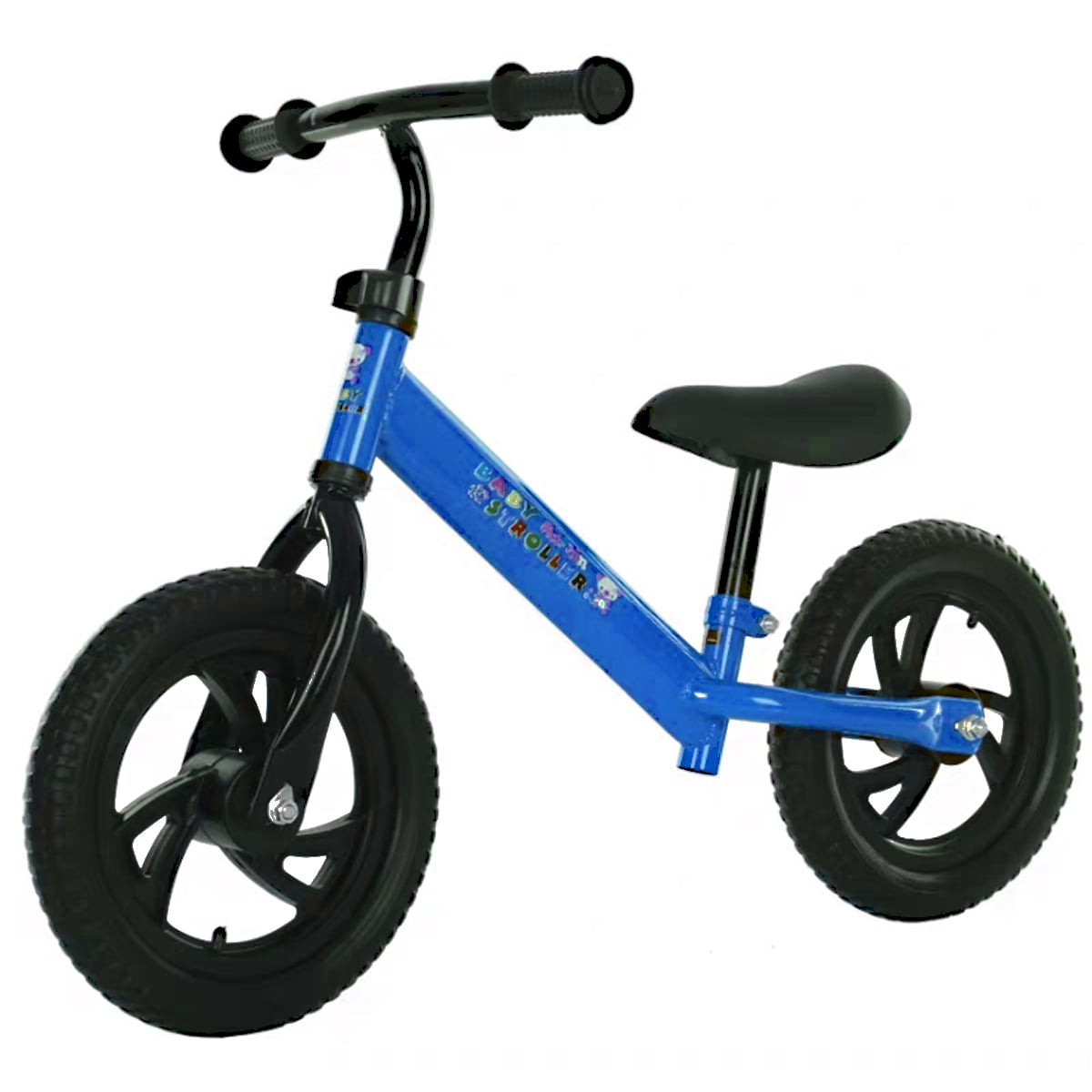12/" Kids Balance Bike Toddler Bicycle No Pedal Adjustable Seat Walking Car Sport