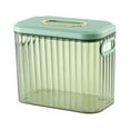 thumbnail image 1 of Poubelle Murale 8L Recyclage Grande Capacité Design Crochet Transparent Gain de Place Classification Sec Humide avec Couvercle Poubelle Suspendue Rangement Armoire Seau Intelligent Accessoires de Cuisine, 1 of 12