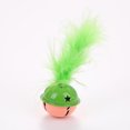 thumbnail image 4 of 2PCS Cat Bell Toy Hollow Star Artificial Feather Cat Toy Ball Cat Training Toy, 4 of 10