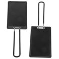 thumbnail image 3 of COOPHYA 1 Set of Handheld Griddle Pan Barbecue Grilling Tray in Silver, 3 of 7