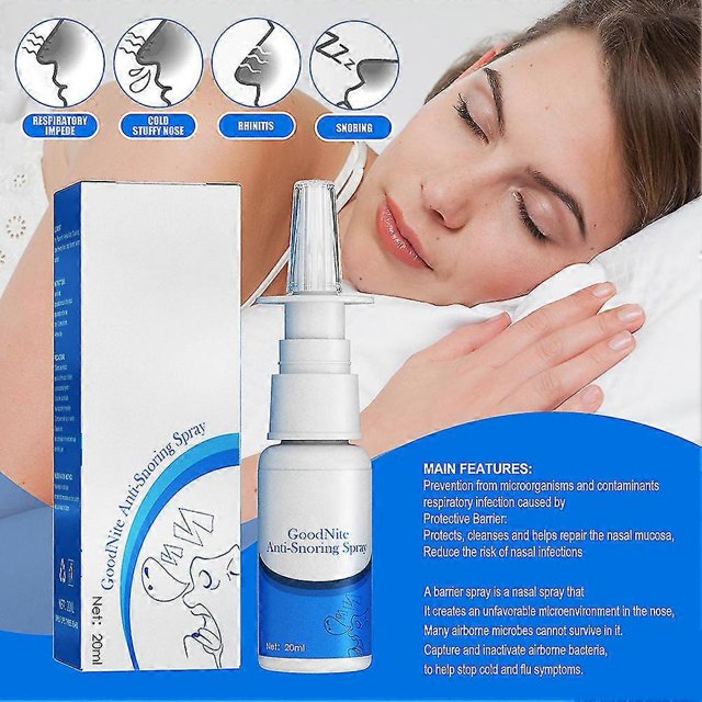 South Moon Spray Anti-ronquidos Nasal Fácil de Usar Fórmula de Larga Duración Solución para Dejar de Roncar Ronquidos Nuevo | |