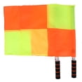 thumbnail image 2 of Bandera de Fútbol, Banderines de árbitro Linier de Fútbol con Barra de Metal y Mango de Espuma, con Bolsa de Transporte Ecomeon no, 2 of 4