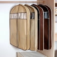 thumbnail image 2 of Shoreew 1/3Pcs Garment Bags with Clear Window Zipper Closure Breathable Multipurpose Garment Dust Covers Hanging Clothes Bags, 2 of 6