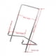 thumbnail image 4 of Caballete de Exhibición de dibujar Deoporte de La Exhibición de La Foto Deoporte arte de La de Plata Cepillada, 6-13 Pulgadas L Macarena Display Rack Display Easel, 4 of 7