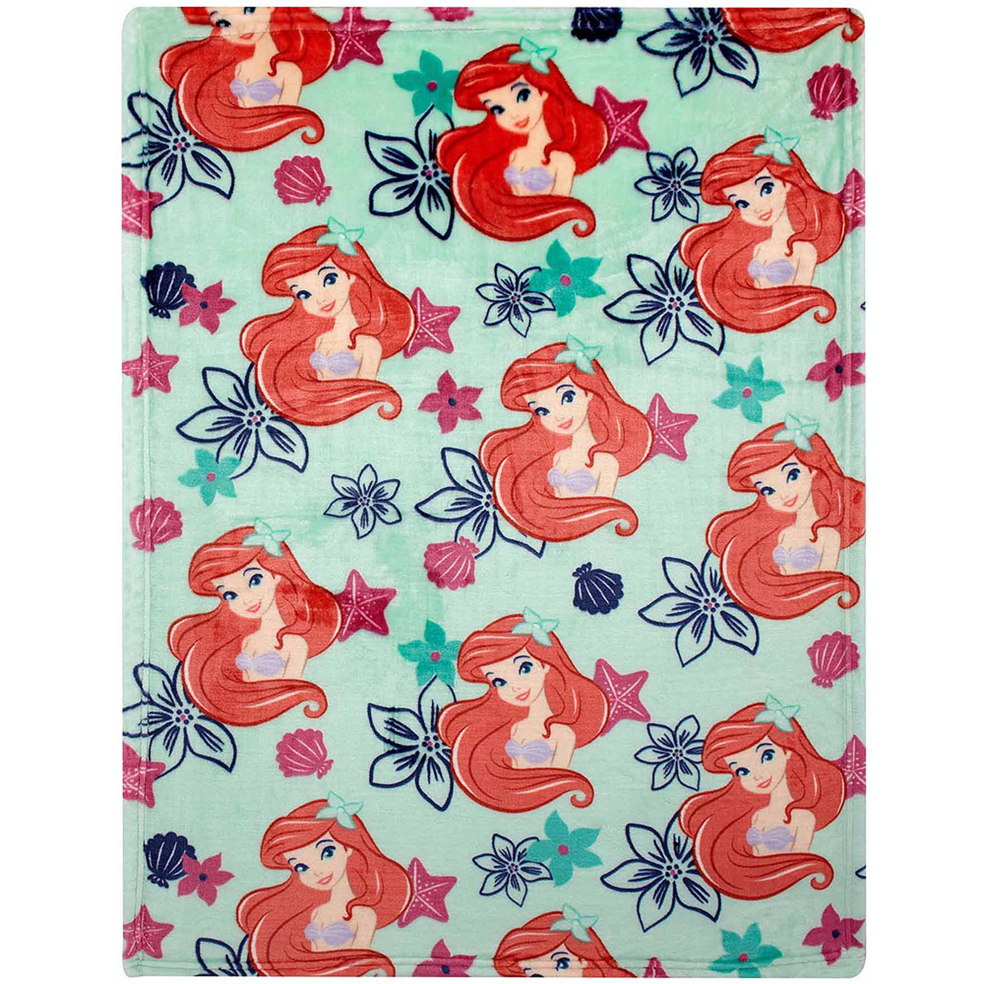 disney ariel sea princess crib bedding