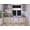 K3 BLACK, variant on 3PC 30" x 36" Window Curtain Black Backing Thermal Lined Blackout Panels K3