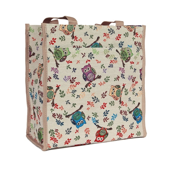 Signare Tapestry Owl Shopper Shoulder Bag