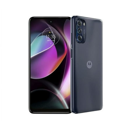 Motorola - Moto G 5G 256GB (2022 Unlocked) - Moonlight Gray PATE0002US Smart Cell Phone Smartphone