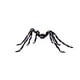 thumbnail image 1 of Araña brillante de Halloween para fiestas al aire libre, decoración de festivales, accesorios ingeniosos, araña grande, 1 of 2