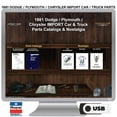 thumbnail image 2 of Detroit Iron OEM 1981 Dodge / Plymouth / Chrysler IMPORT Parts Manuals (Only) Kit on USB, 2 of 2