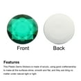 thumbnail image 3 of Acrylic Flat Back Rhinestones 5 Pcs 2 Inch Round Artificial Gemstone Craft Bead Jewelry Making Deep Green, 3 of 6